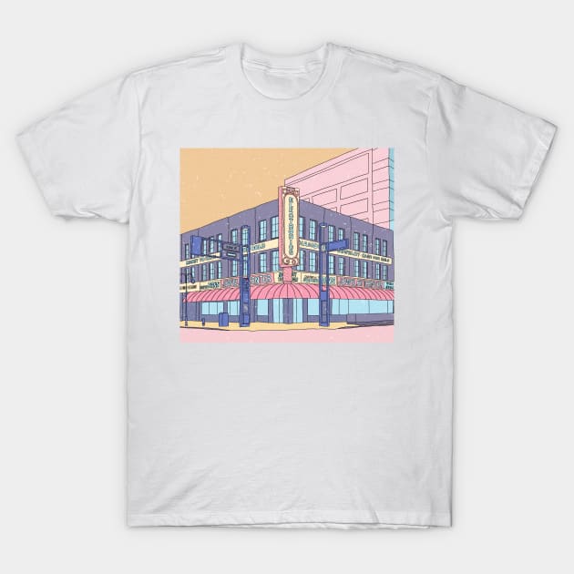 North Center Street - Reno, USA T-Shirt by fernandaschallen